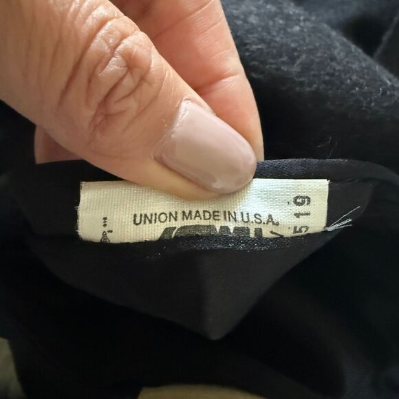 Brooks Brothers Union Made 7650 Gray Wool Long Coat Men’s Made in USA Sz 46L - Picture 5 of 9